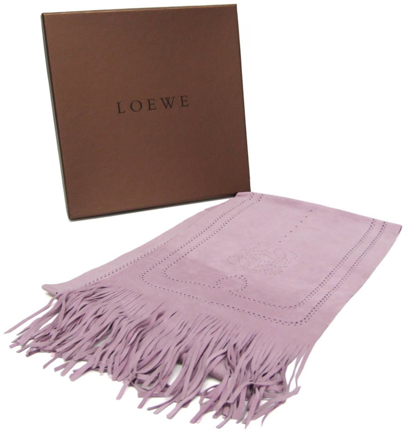 Loewe Scarf Suede Standard