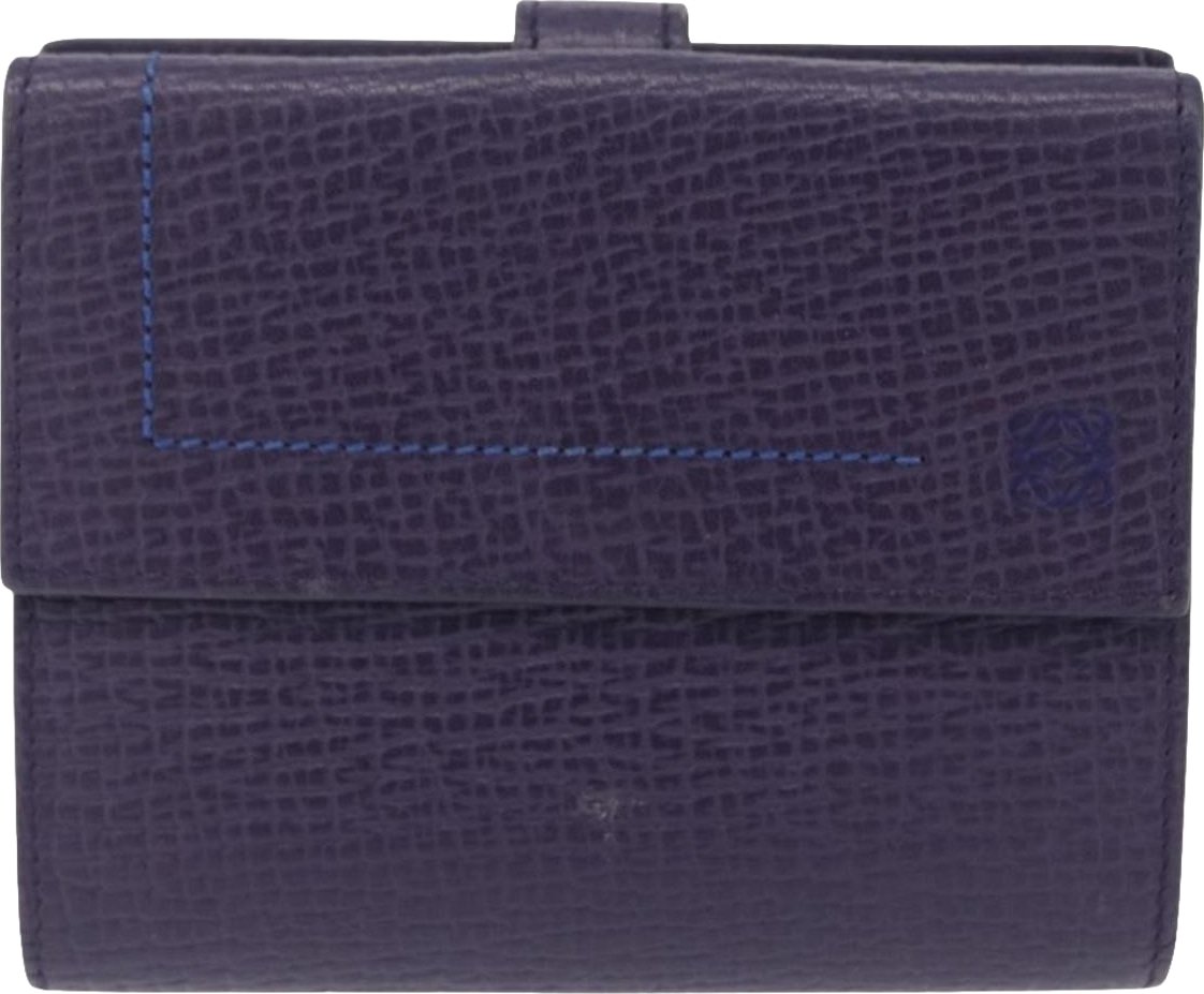 Loewe Anagram Trifold Flap Leather Compact