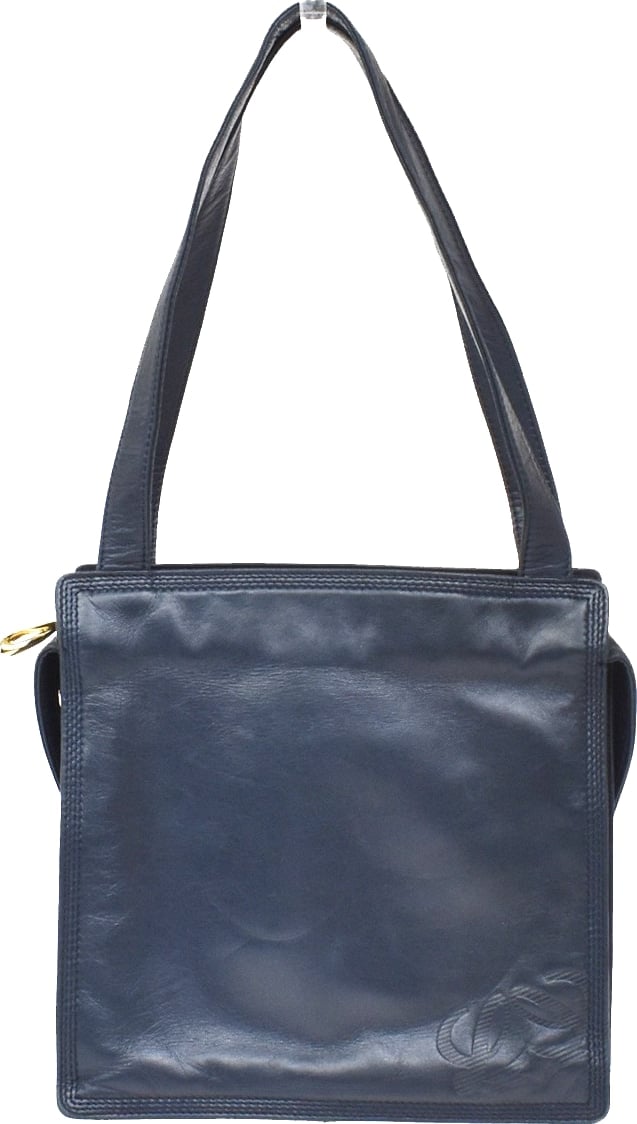 Loewe Vintage Anagram Zip Leather