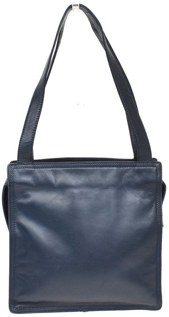Loewe Vintage Anagram Zip Leather