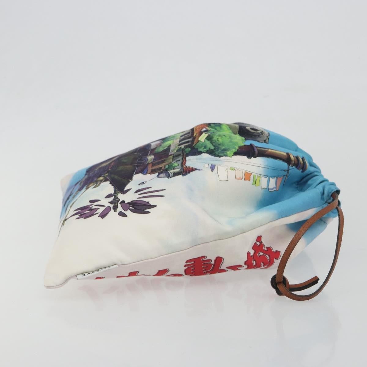 Loewe Paula Drawstring Printed Canvas Small