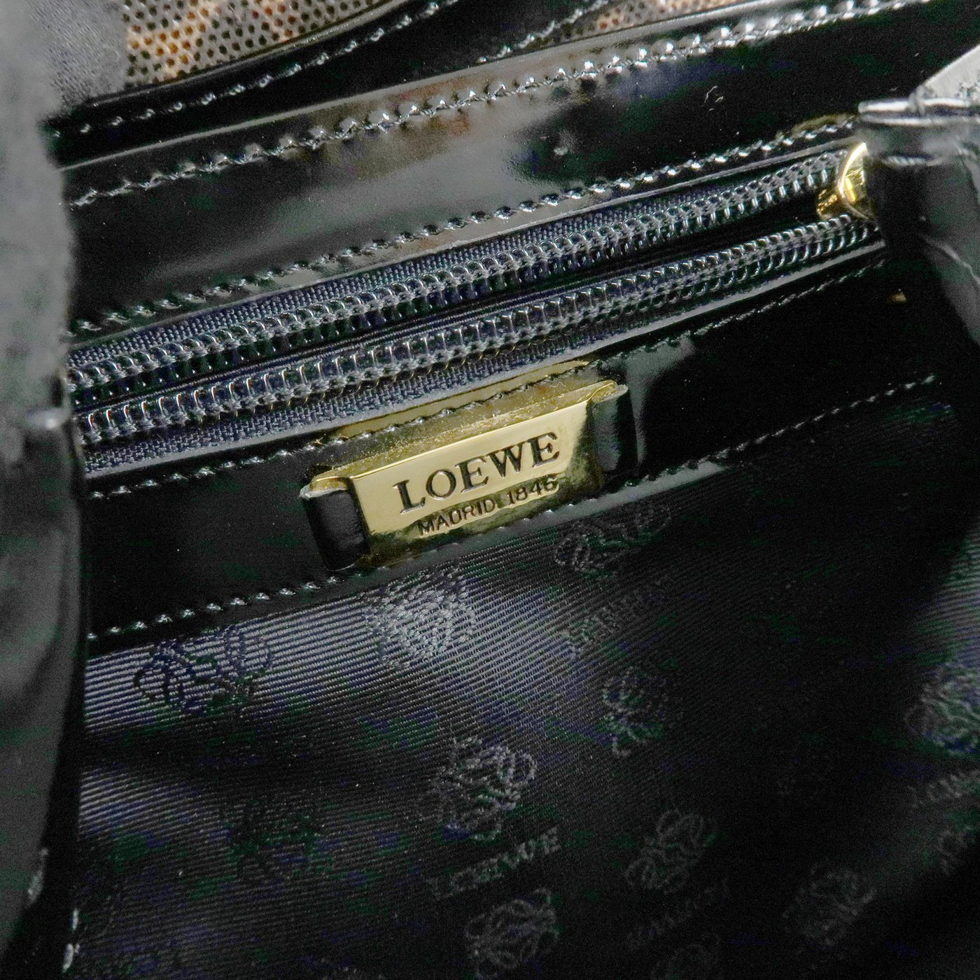 Loewe Vintage Velazquez Top Handle Leather