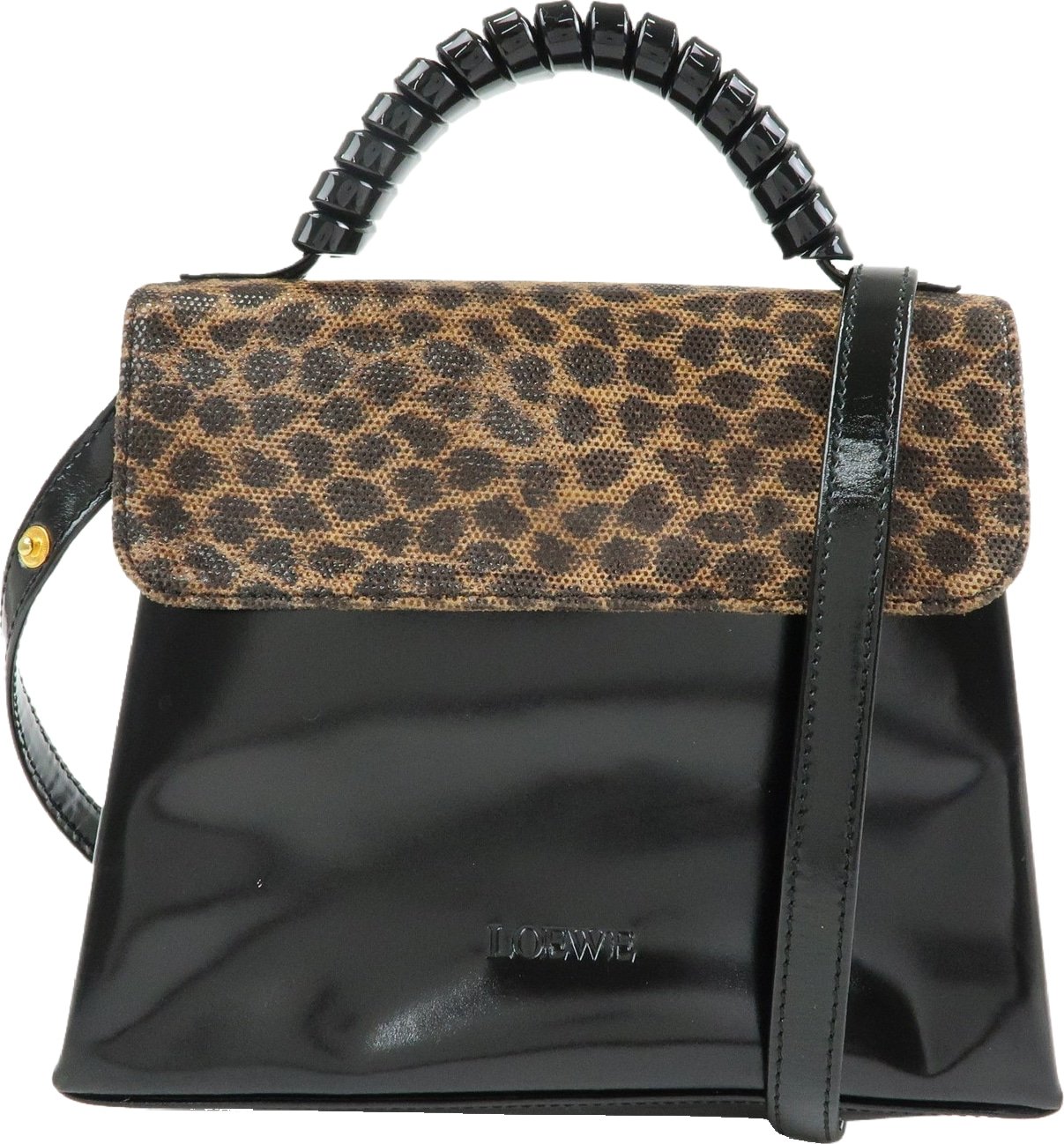 Loewe Vintage Velazquez Top Handle Leather