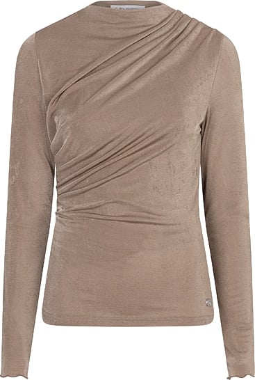 LOFTY MANNER - Shirt LM - Top Jimmi - Zand