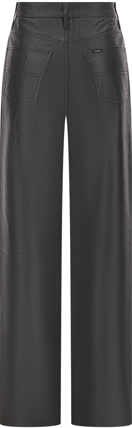 Lois Jeans Black leather pants
