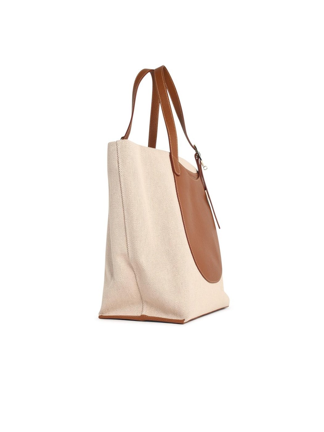 Accomplice Canvas Textured Leather Tote Bag