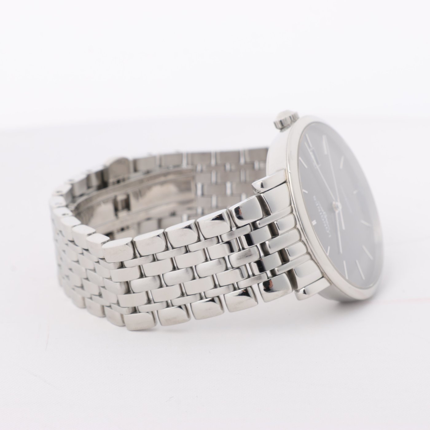 Longines Elegant L4.810.4 44546292 SS AT Gray-Face Watch