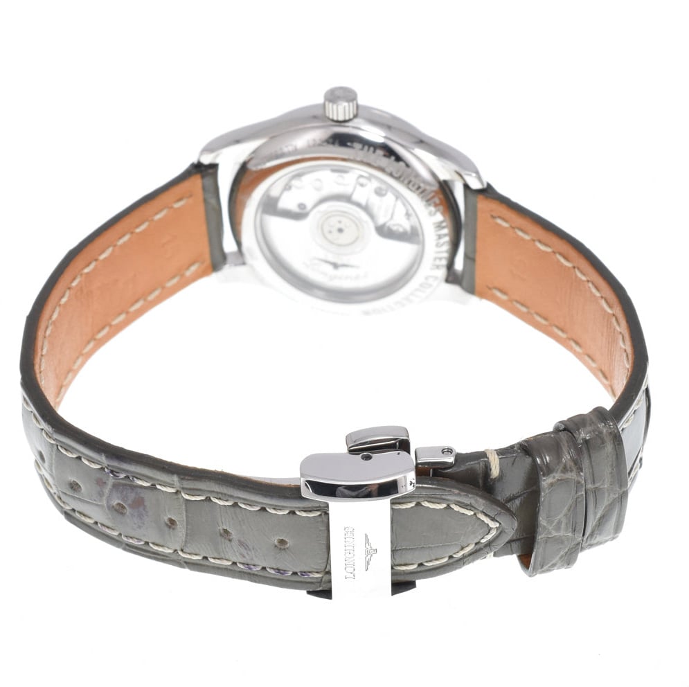 Longines Elegant Collection Automatic Stainless Steel and Alligator 29