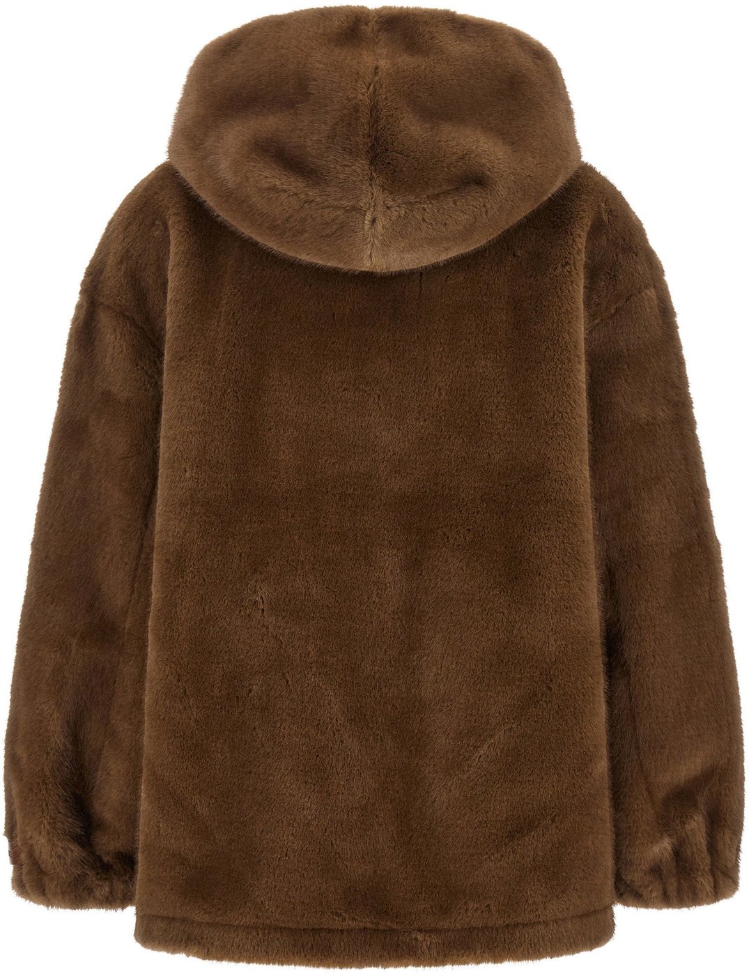 Lou Andrea Eco-fur Hooded Jacket