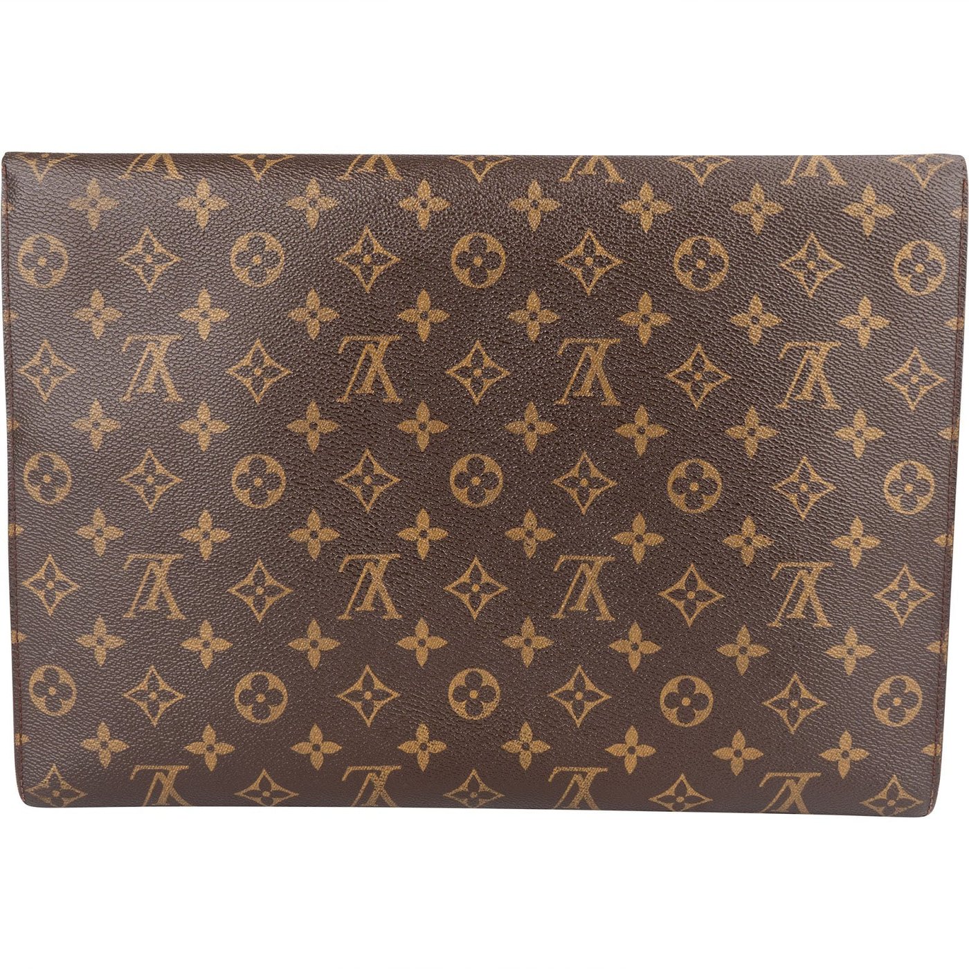 Louis Vuitton Monogram Canvas Porte Documents Laptop Clutch