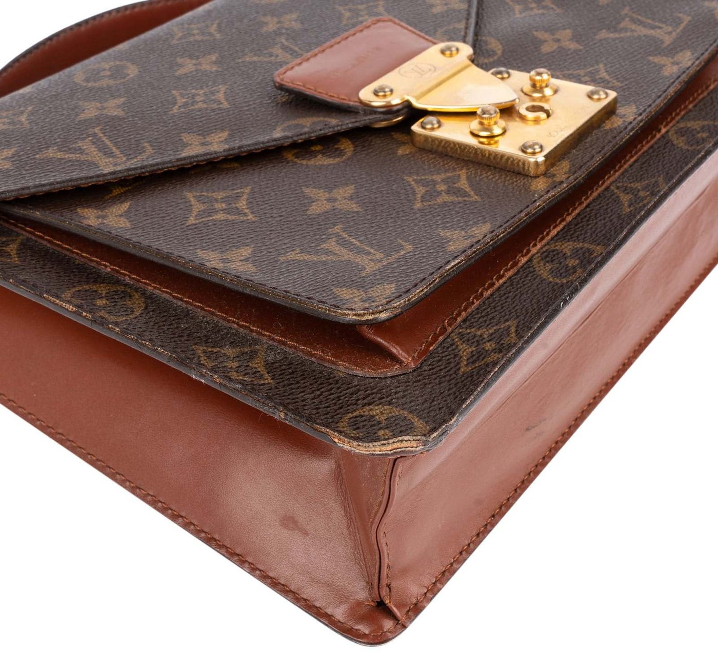 Louis Vuitton Monogram Canvas Monceau Handbag