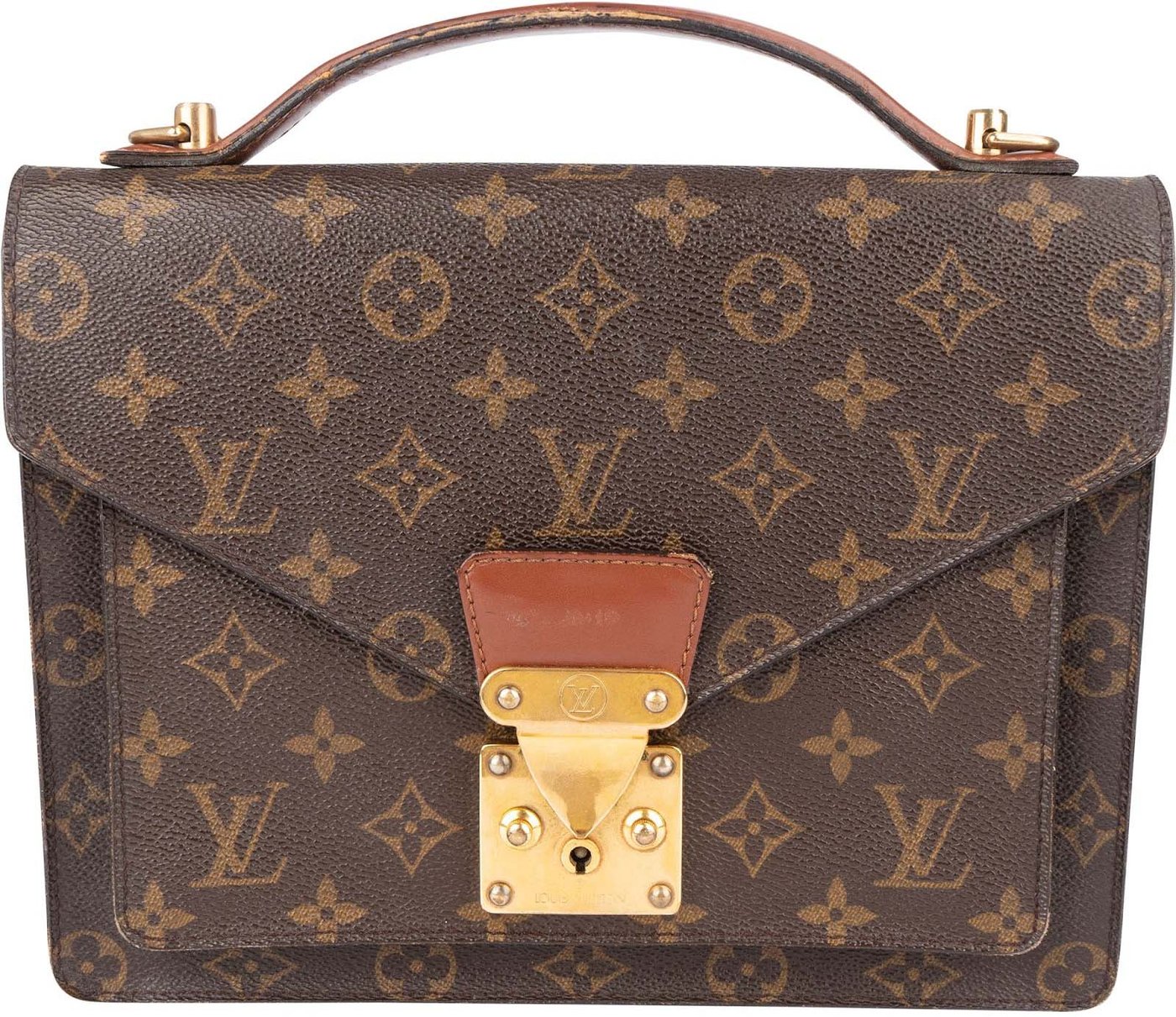 Louis Vuitton Monogram Canvas Monceau Handbag