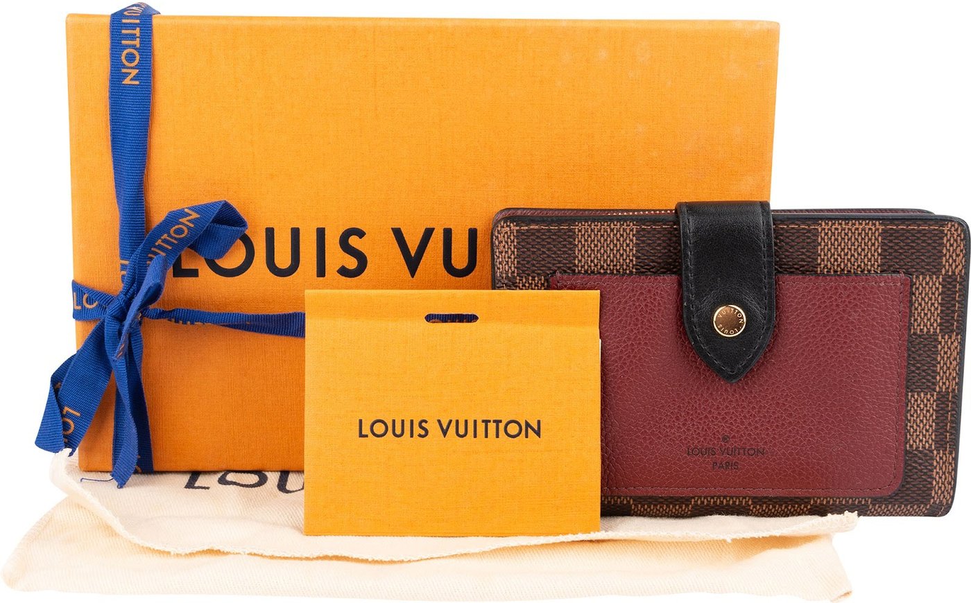 Louis Vuitton Monogram Damier Ebene Juliette Wallet