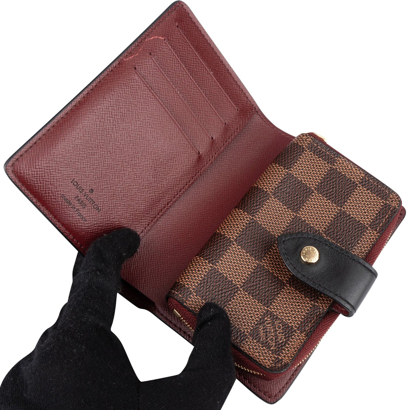 Louis Vuitton Monogram Damier Ebene Juliette Wallet