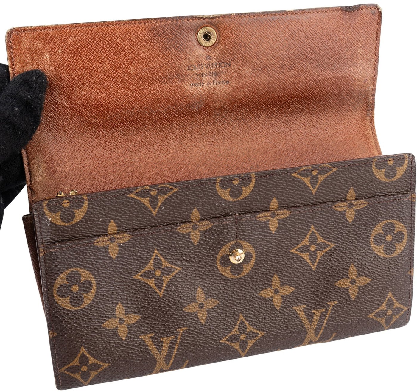 Louis Vuitton Monogram Canvas Sarah Wallet