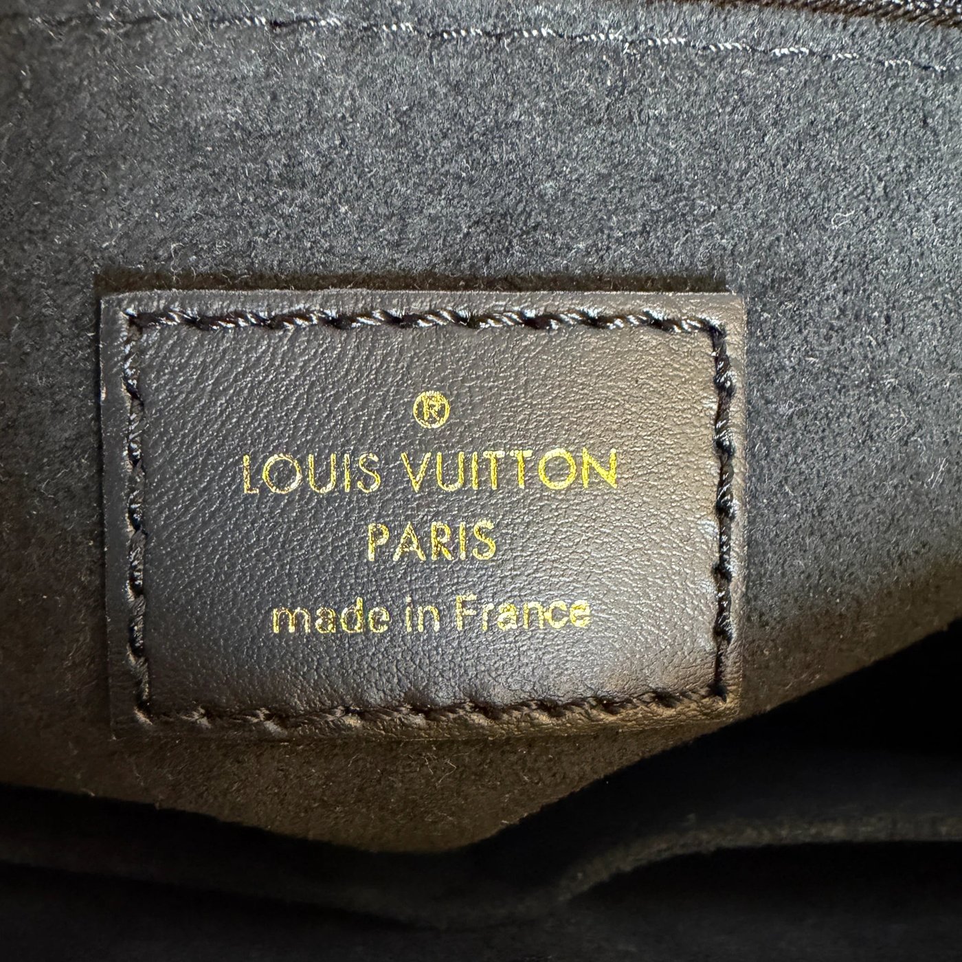 Louis Vuitton OnTheGo PM Monogram Empreinte Leather Black Gold