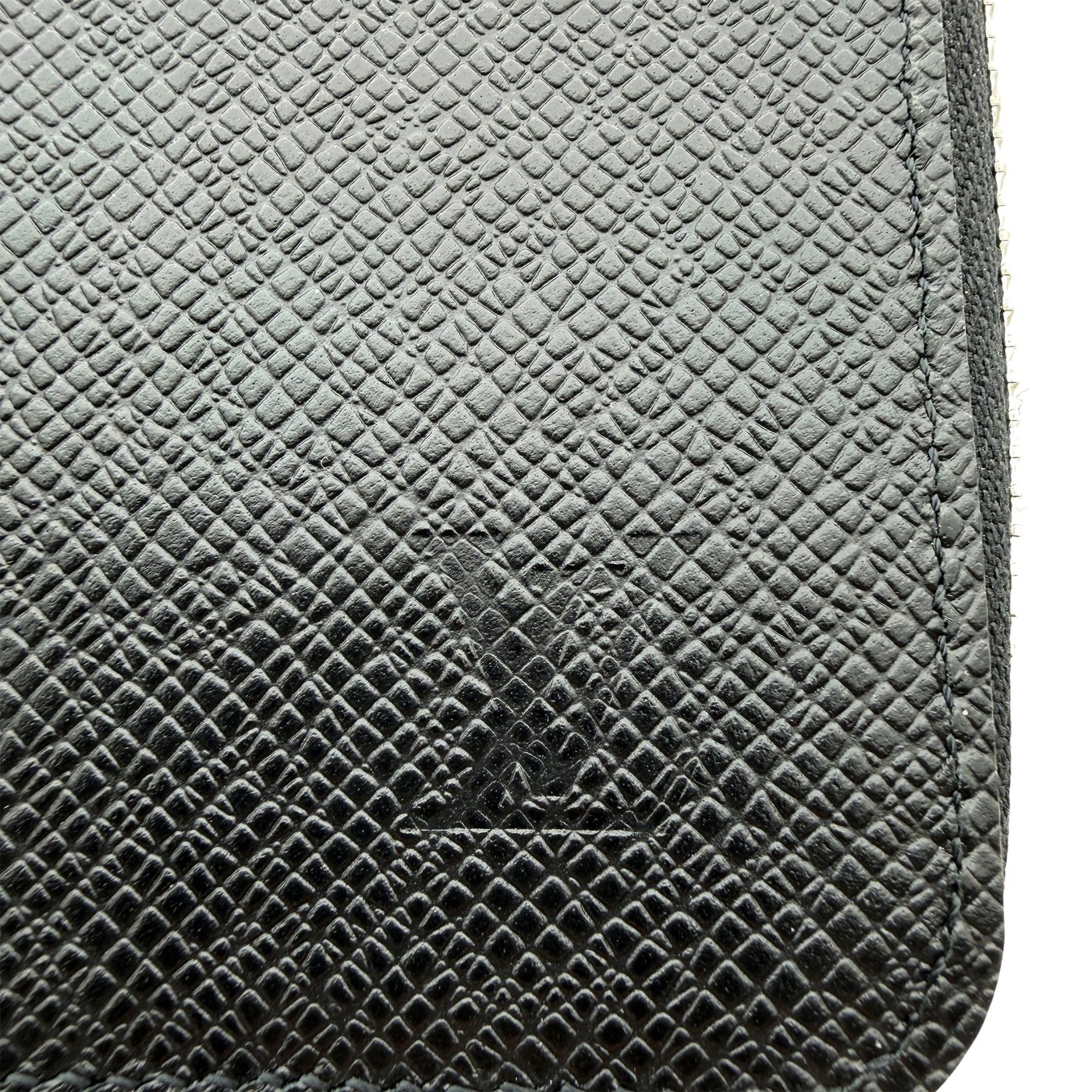 Louis Vuitton Zippy Wallet Vertical Taiga Leather Black Full Set