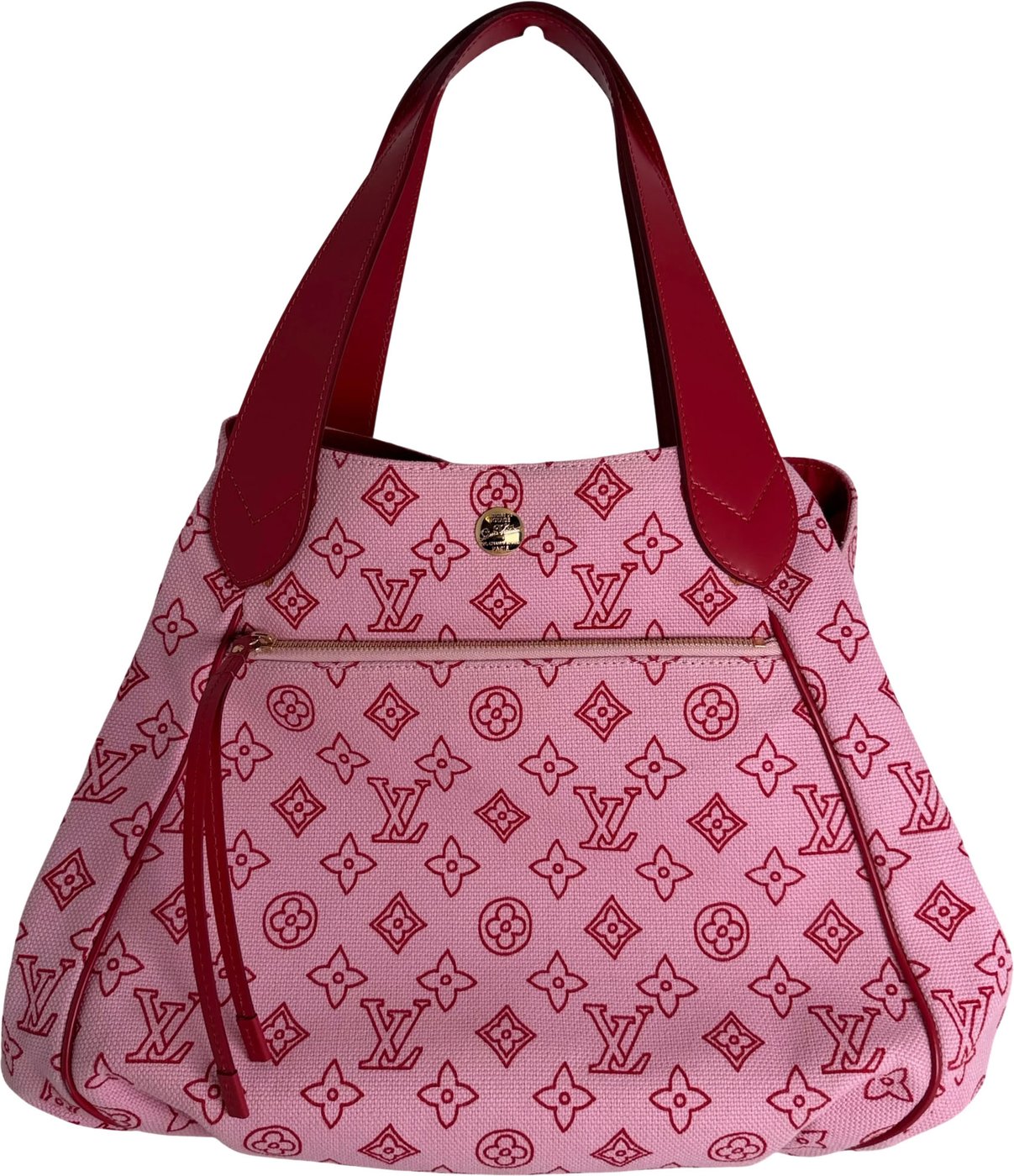 Louis Vuitton Cabas Ipanema GM Monogram Canvas Rose with Pochette