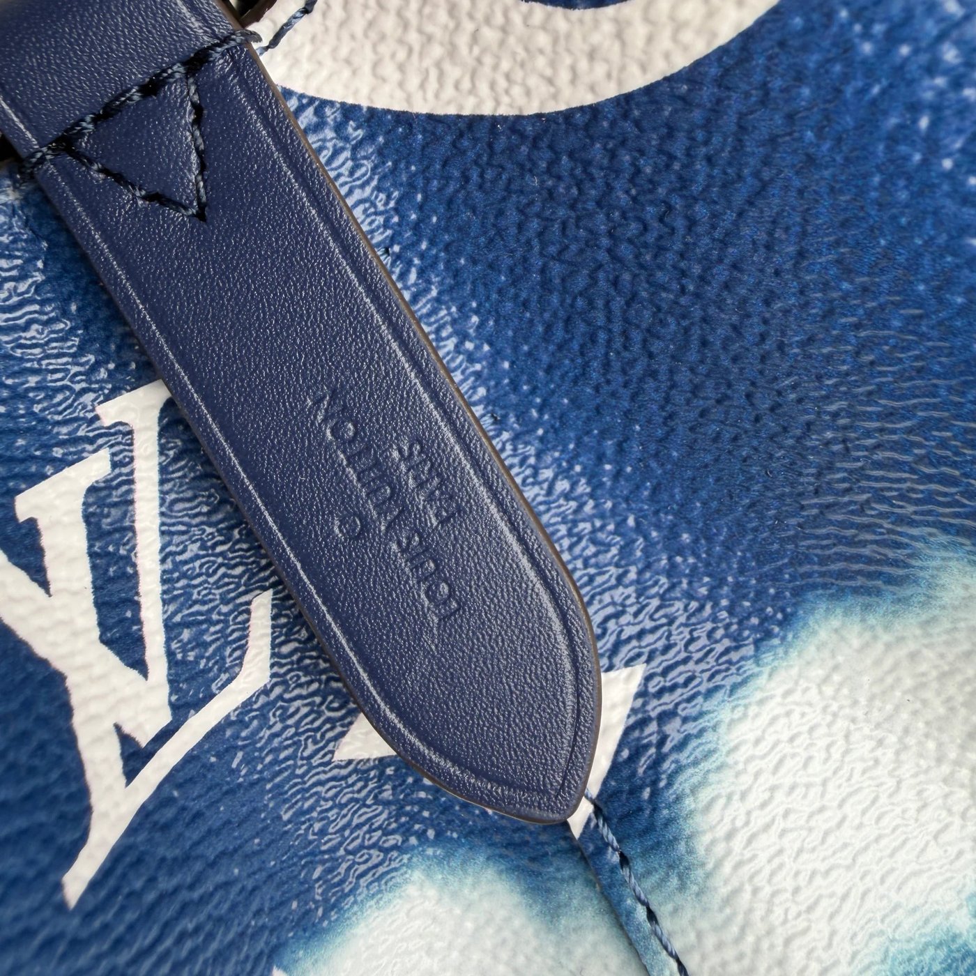 Louis Vuitton NéoNoé MM Escale Monogram Giant Blue White Silver