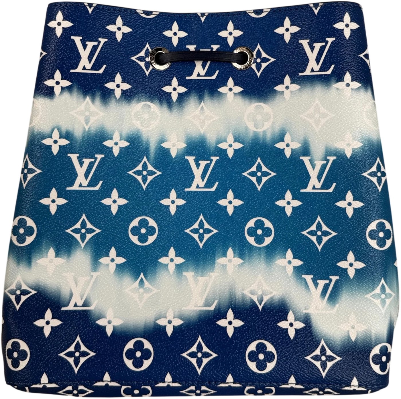 Louis Vuitton NéoNoé MM Escale Monogram Giant Blue White Silver
