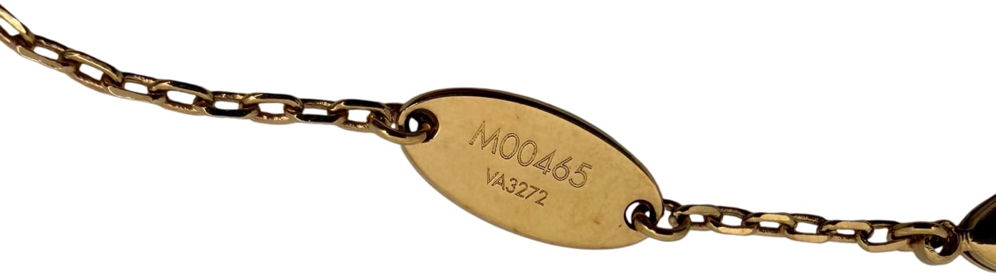 Louis Vuitton Fall in Love Necklace Heart Pendant Gold M00465