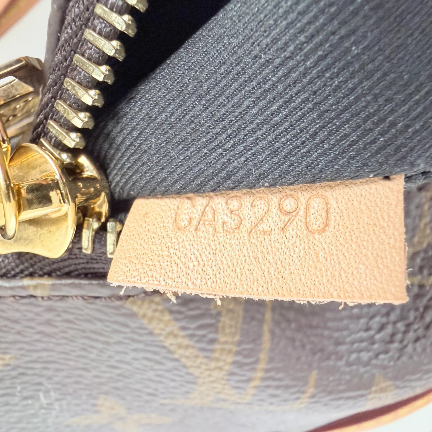 Louis Vuitton Bumbag Belt Bag Monogram Canvas Brown Gold