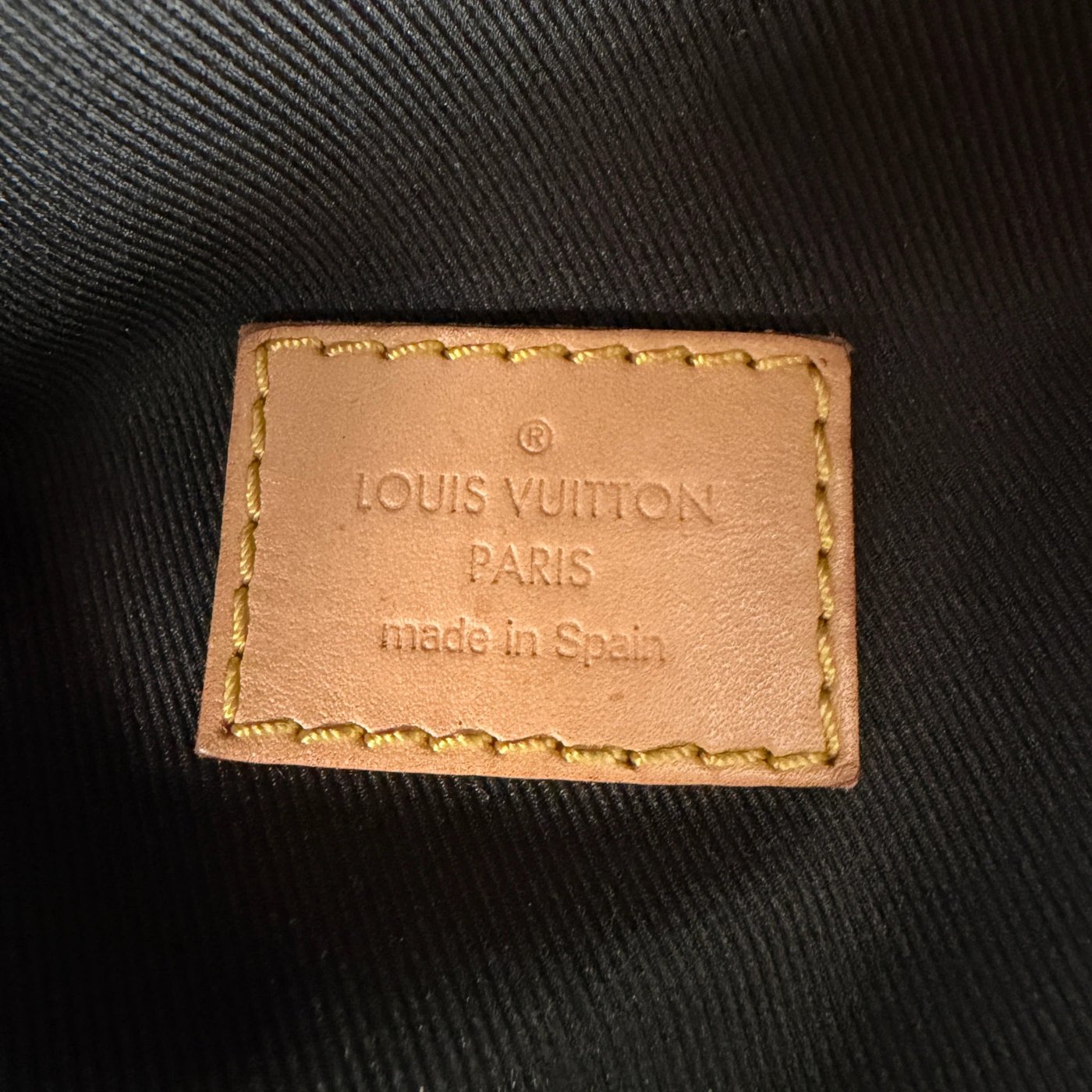Louis Vuitton Bumbag Belt Bag Monogram Canvas Brown Gold