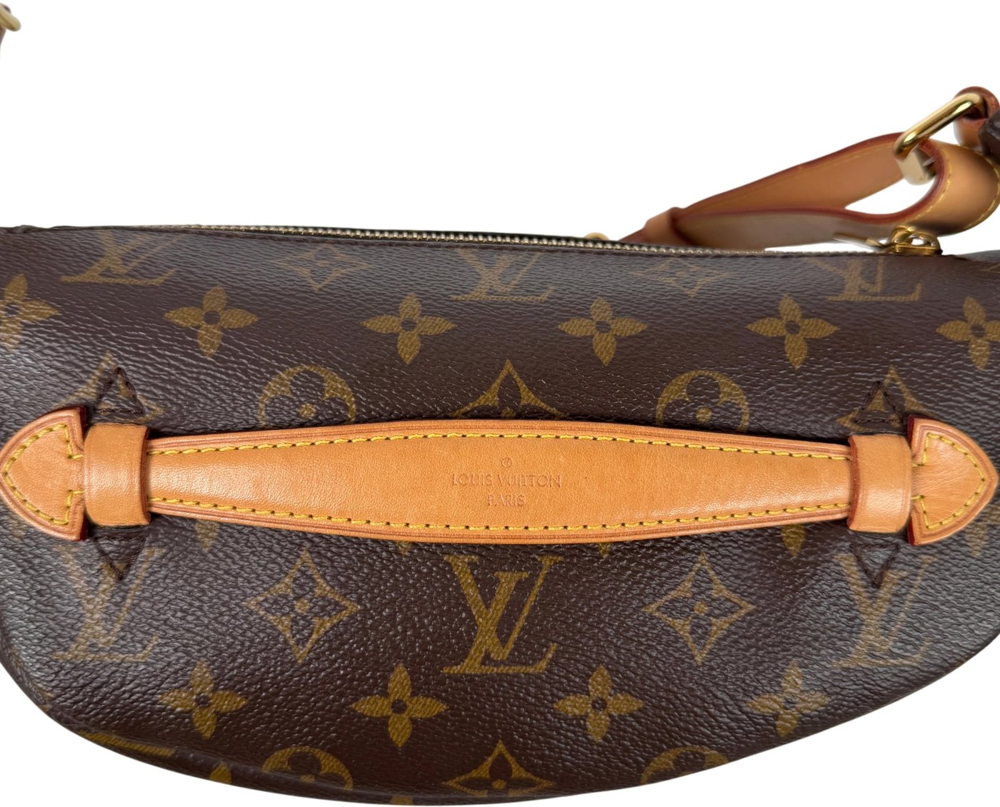 Louis Vuitton Bumbag Belt Bag Monogram Canvas Brown Gold
