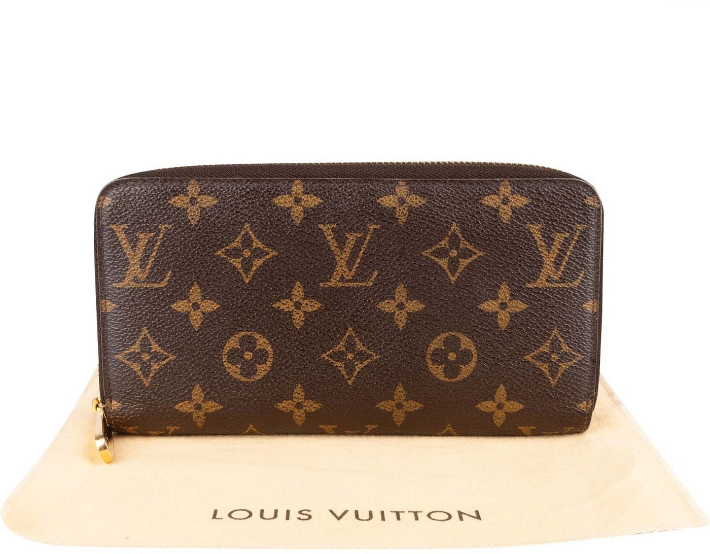 Louis Vuitton Monogram Canvas Zippy Wallet
