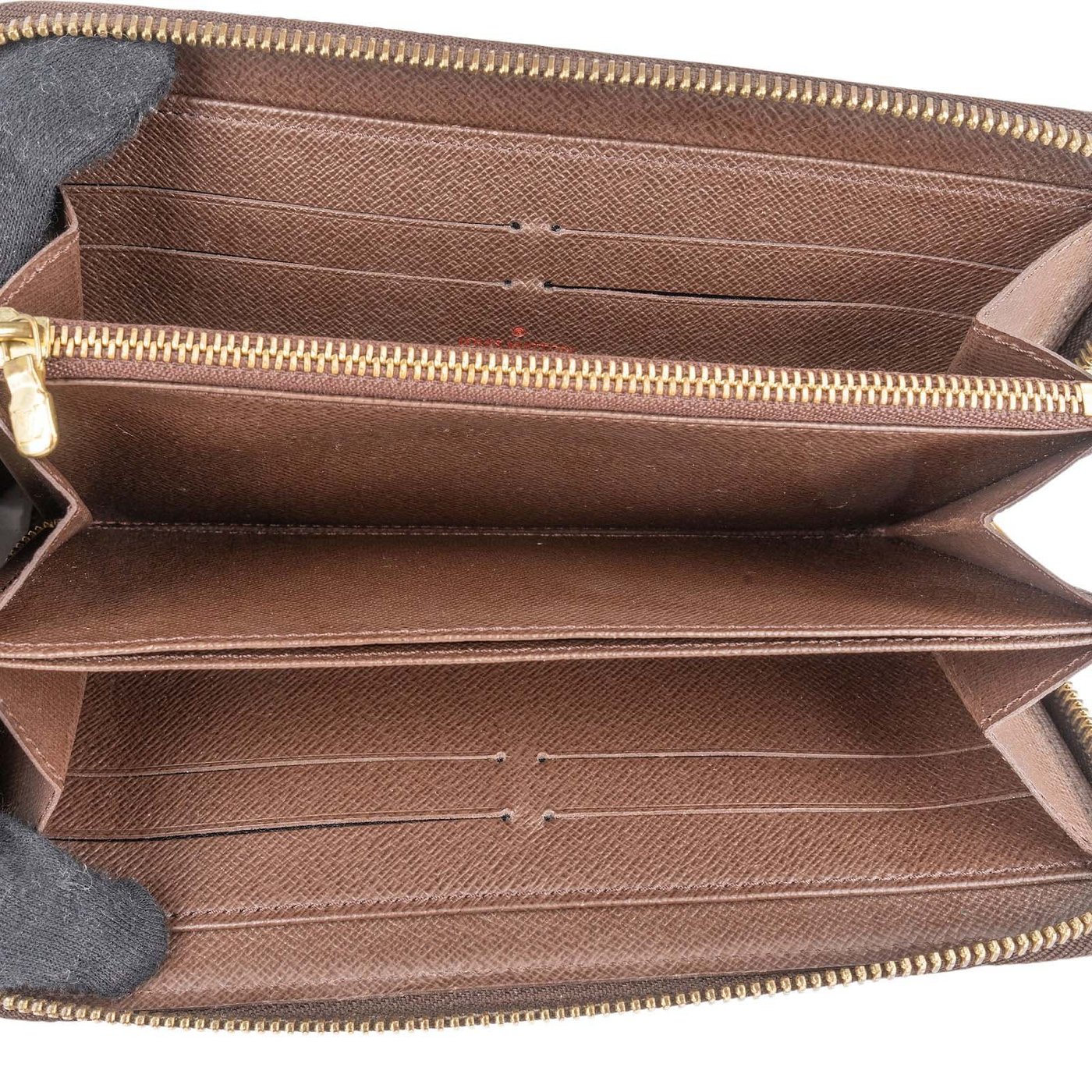 Louis Vuitton Monogram Damier Ebene Zippy Wallet