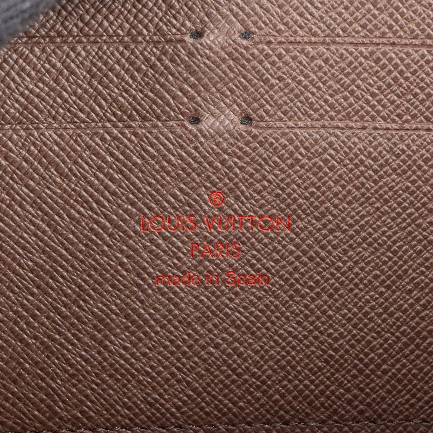 Louis Vuitton Monogram Damier Ebene Zippy Wallet