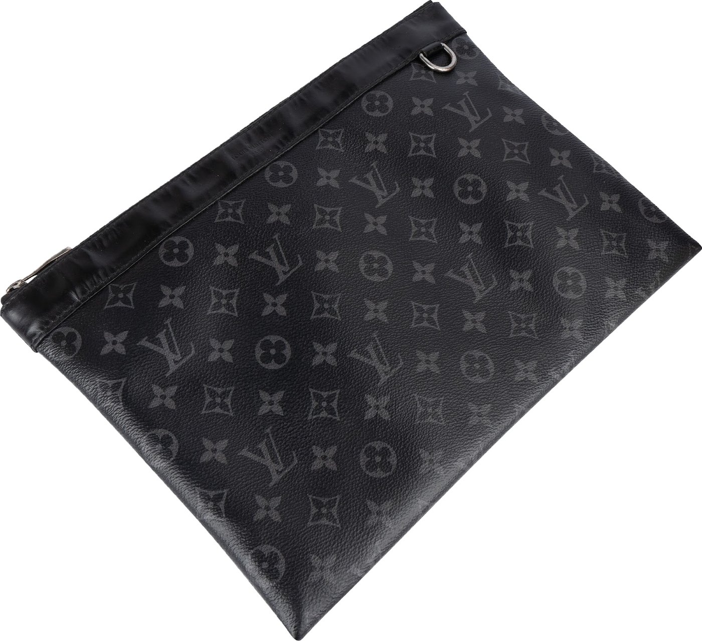 Louis Vuitton Canvas Monogram Eclipse Pochette Voyage MM Clutch