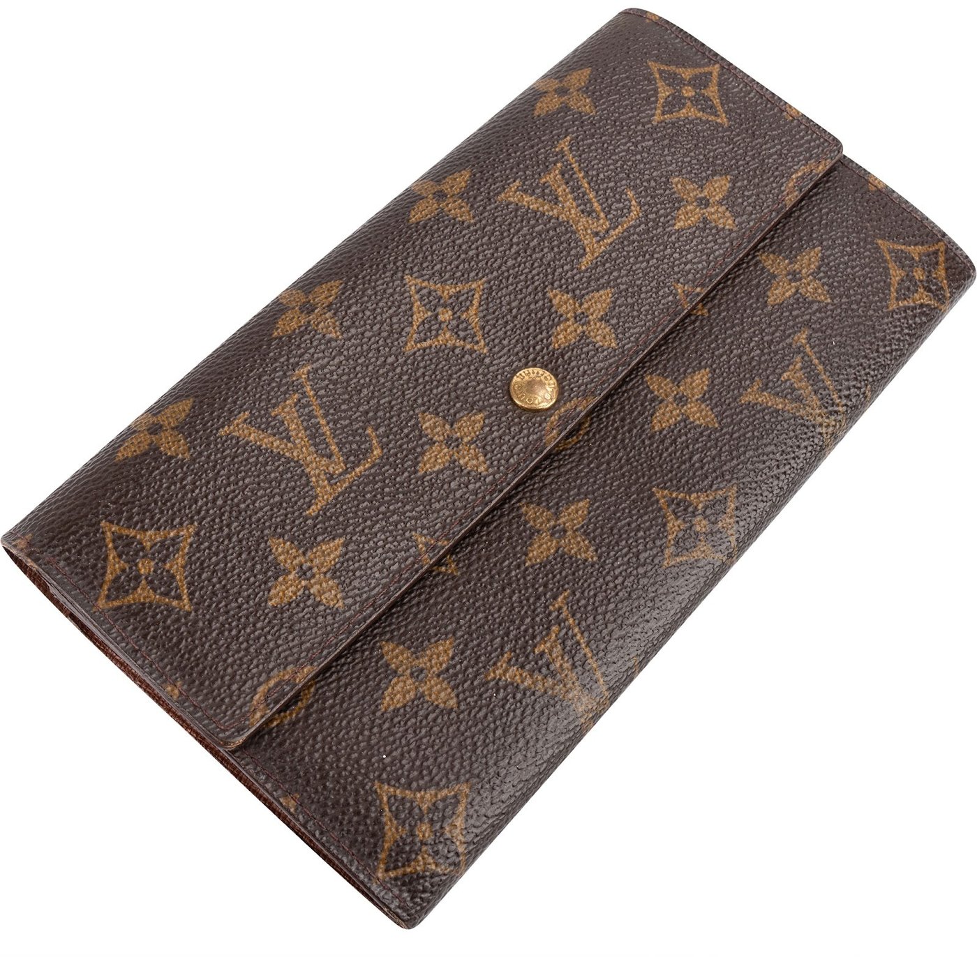 Louis Vuitton Monogram Canvas Sarah Wallet