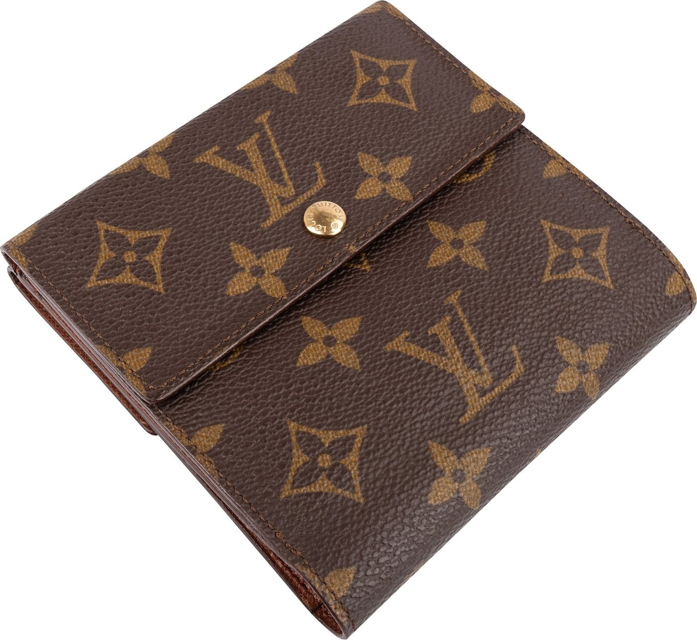 Louis Vuitton Monogram Canvas Elise GM Wallet