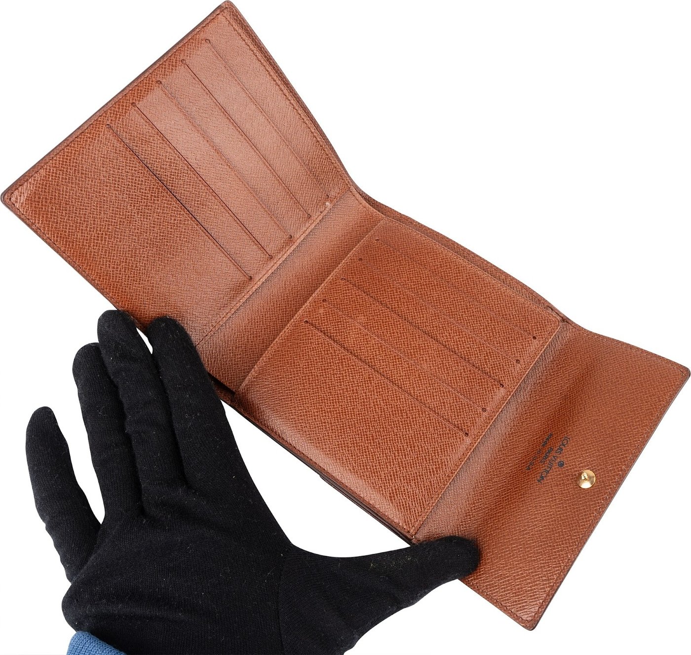 Louis Vuitton Monogram Canvas Elise GM Wallet