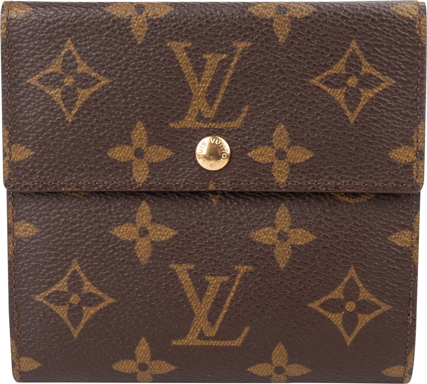 Louis Vuitton Monogram Canvas Elise GM Wallet