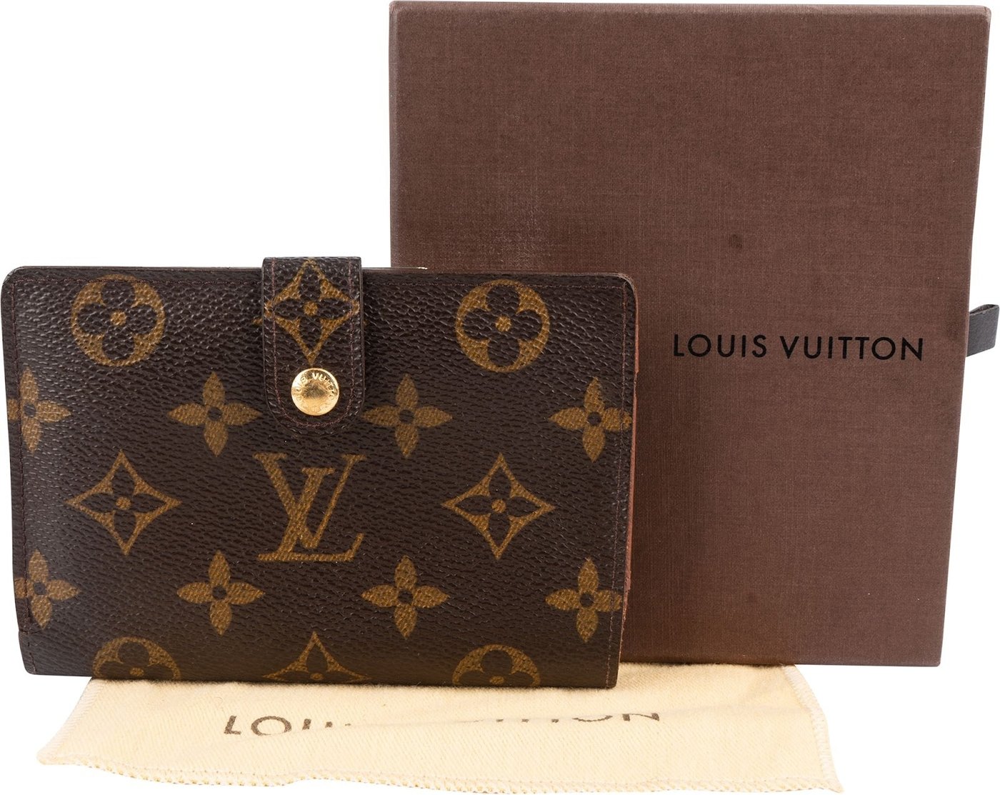Louis Vuitton Monogram Canvas Compact Clip Wallet
