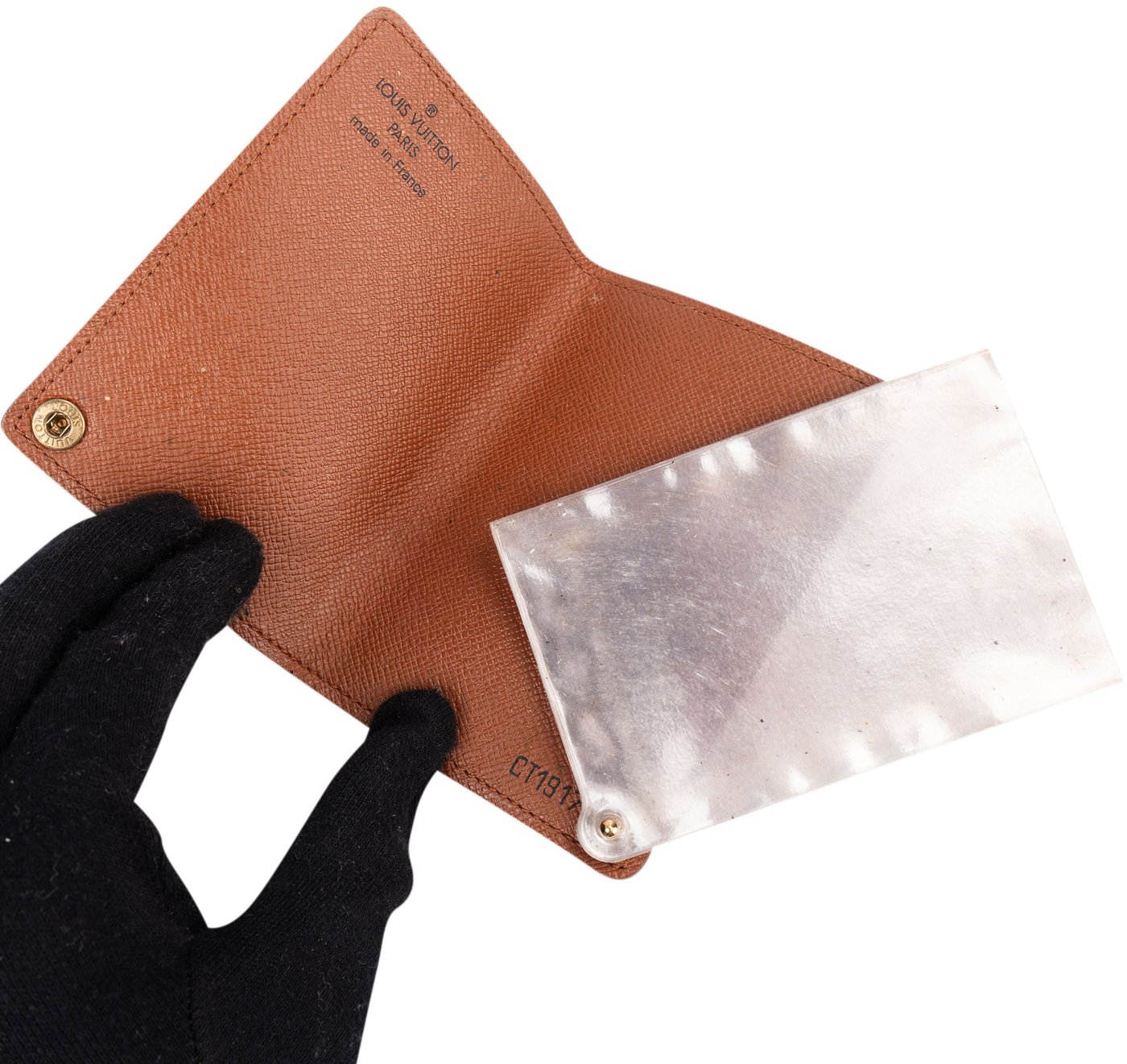 Louis Vuitton Monogram Canvas Clear Case Cardholder