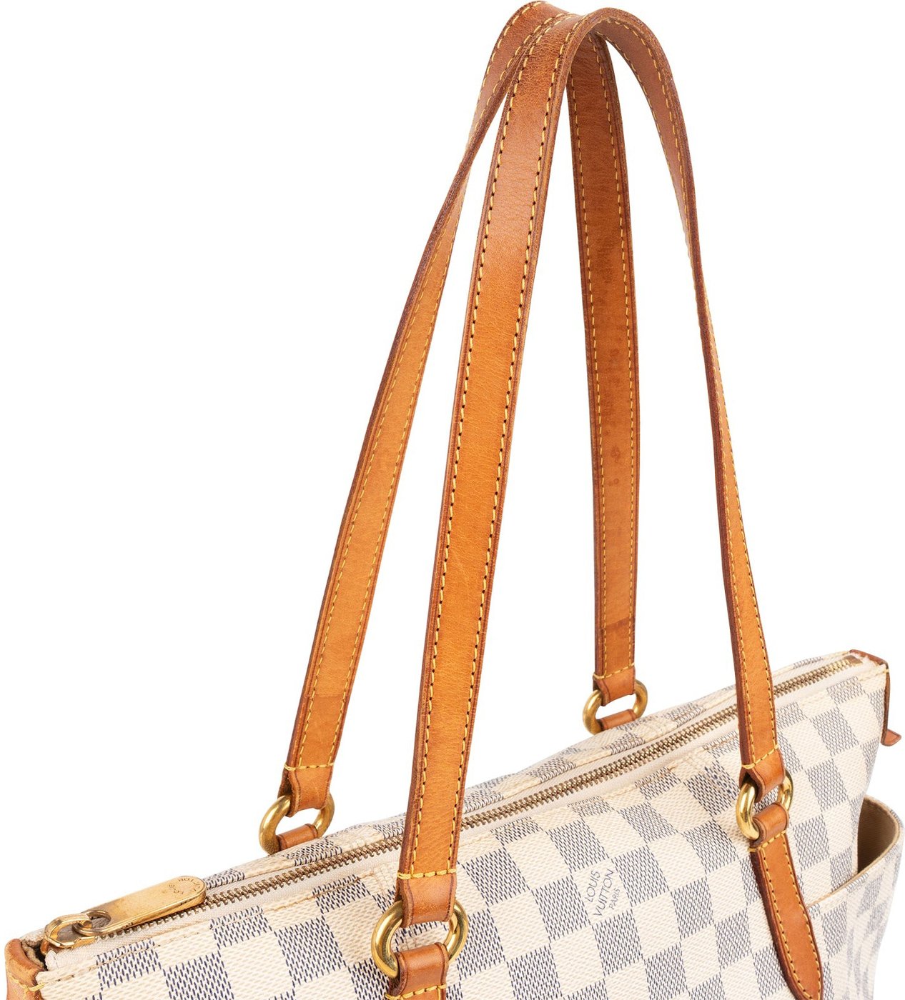 Louis Vuitton Monogram Damier Azur Totally PM Shoulder Bag