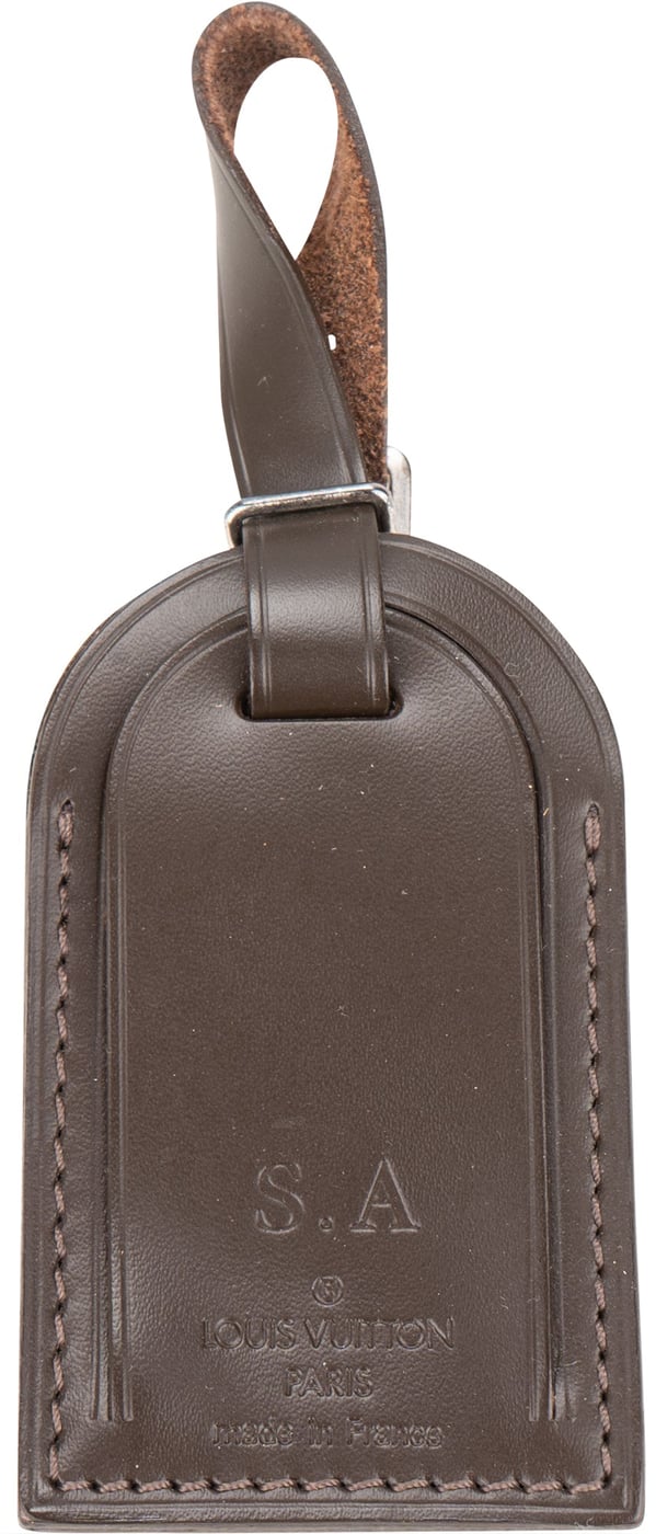 Louis Vuitton Leather Luggage Tags