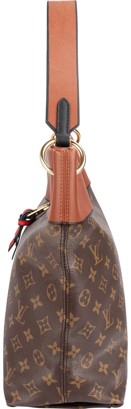 Louis Vuitton Monogram Canvas Tuileries Hobo Shoulder Bag