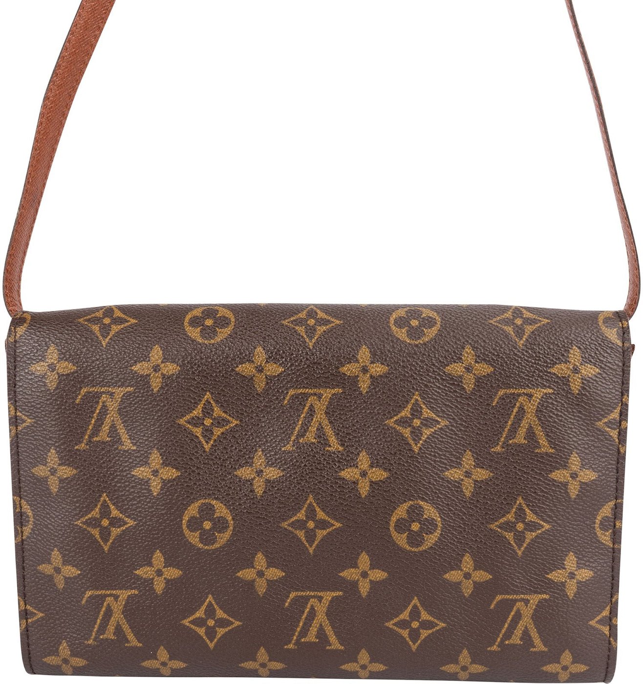 Louis Vuitton Monogram Canvas Pochette Bordeaux Crossbody Bag
