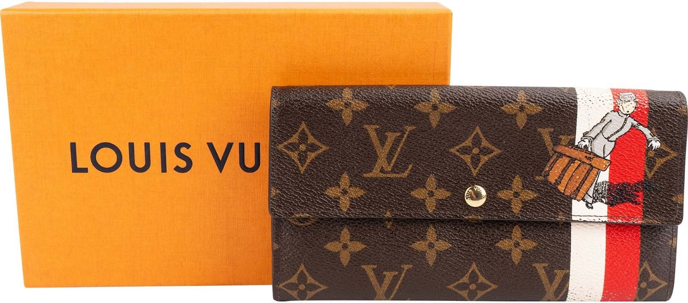 Louis Vuitton Limited Monogram Illustre Groom Sarah Wallet
