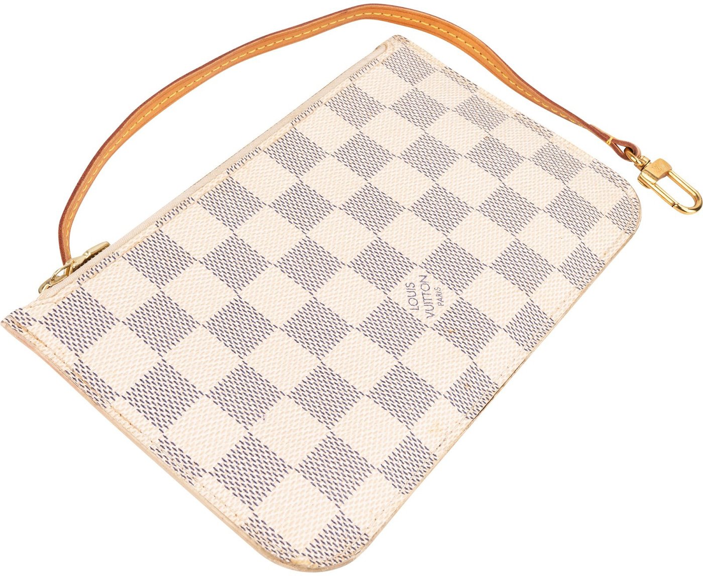 Louis Vuitton Monogram Damier Azur Neverfull PM Pochette Accessoires Clutch