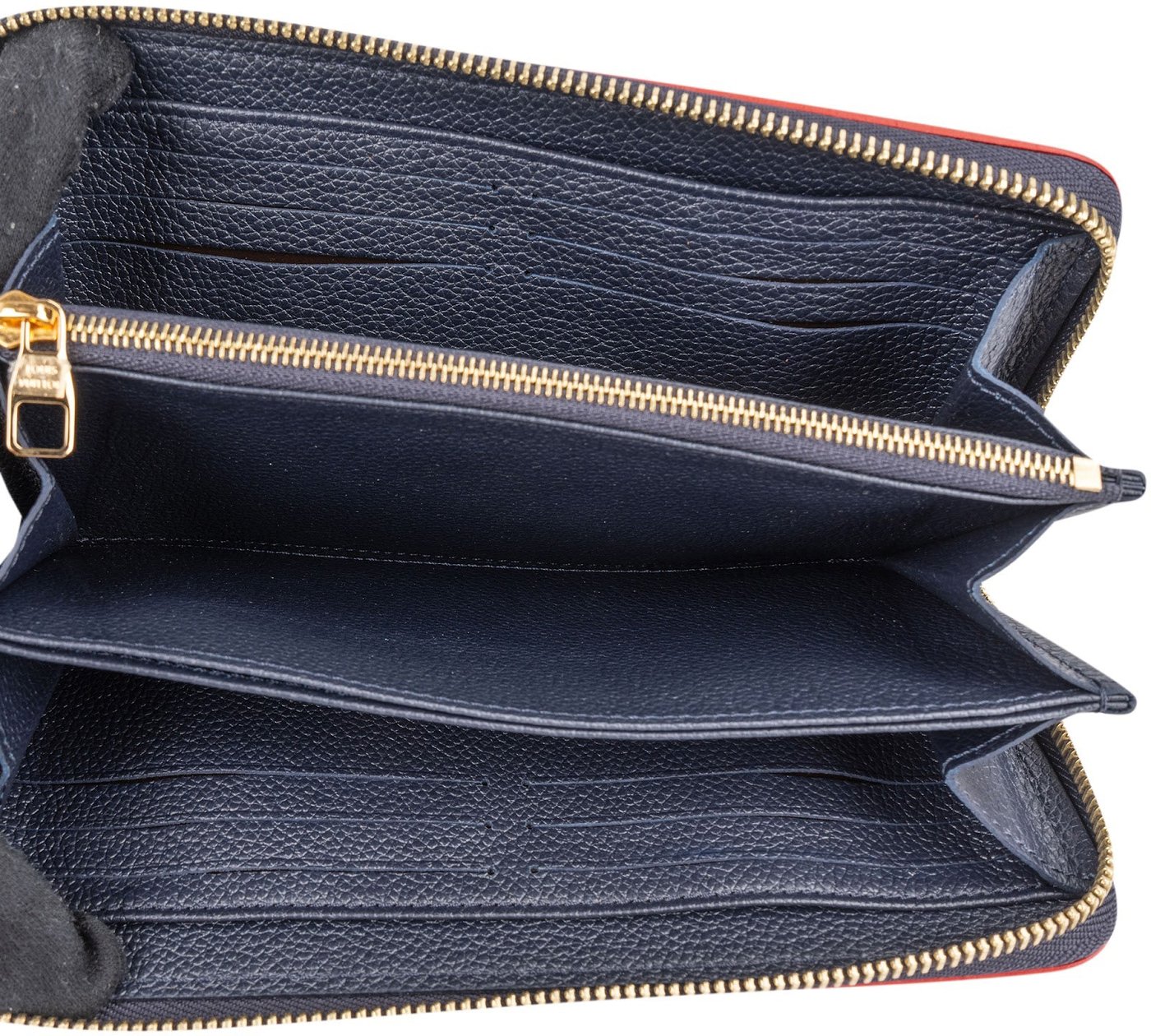 Louis Vuitton Monogram Empreinte Leather Zippy Wallet