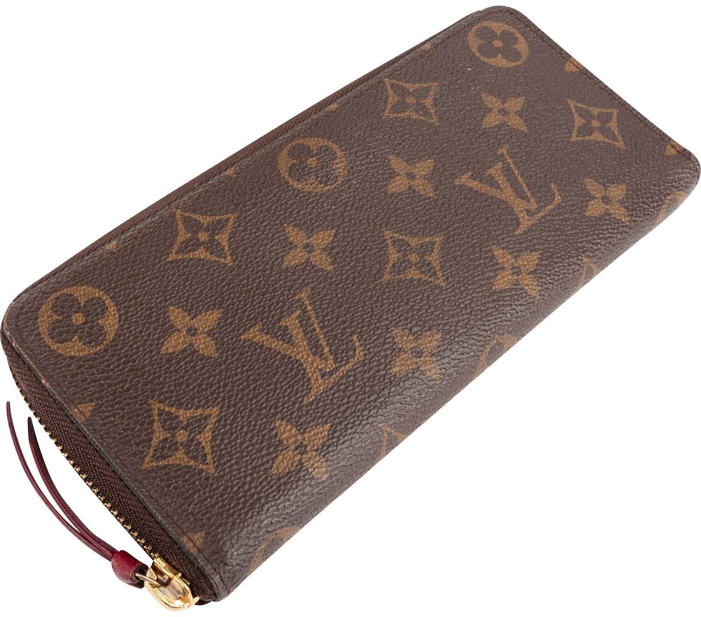 Louis Vuitton Monogram Canvas Clemence Zippy Wallet