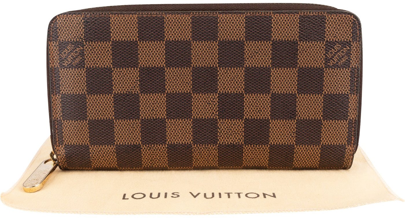 Louis Vuitton Monogram Damier Ebene Zippy Wallet