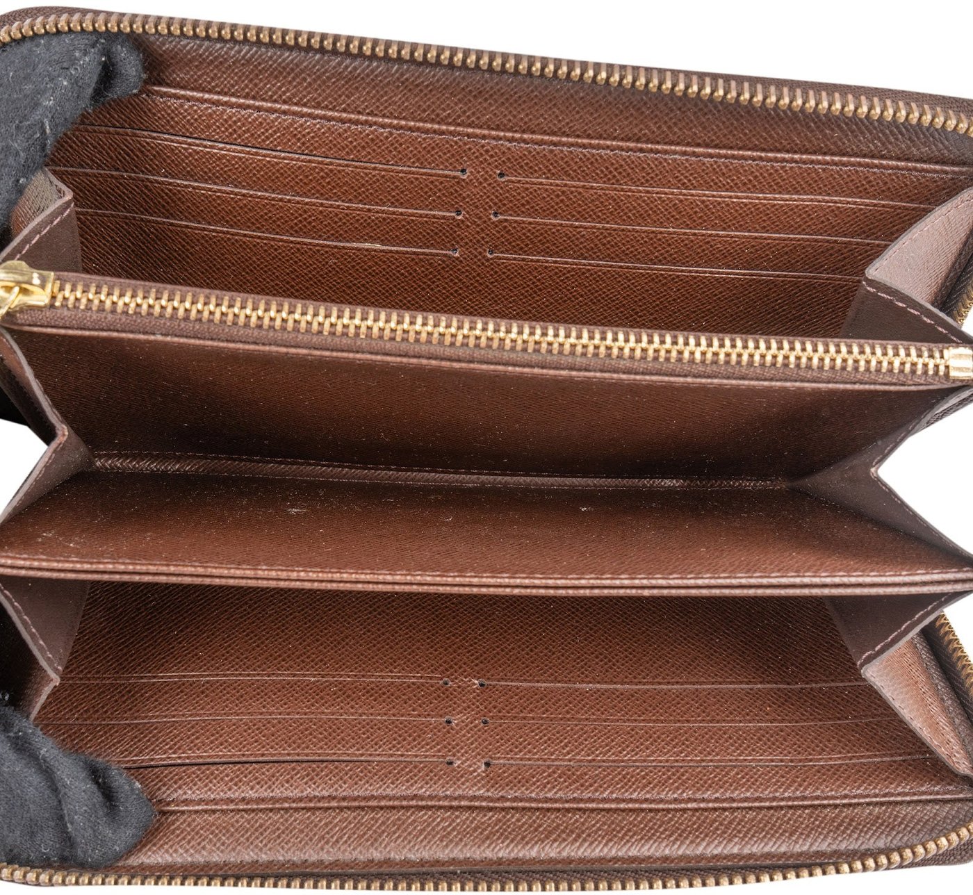 Louis Vuitton Monogram Damier Ebene Zippy Wallet