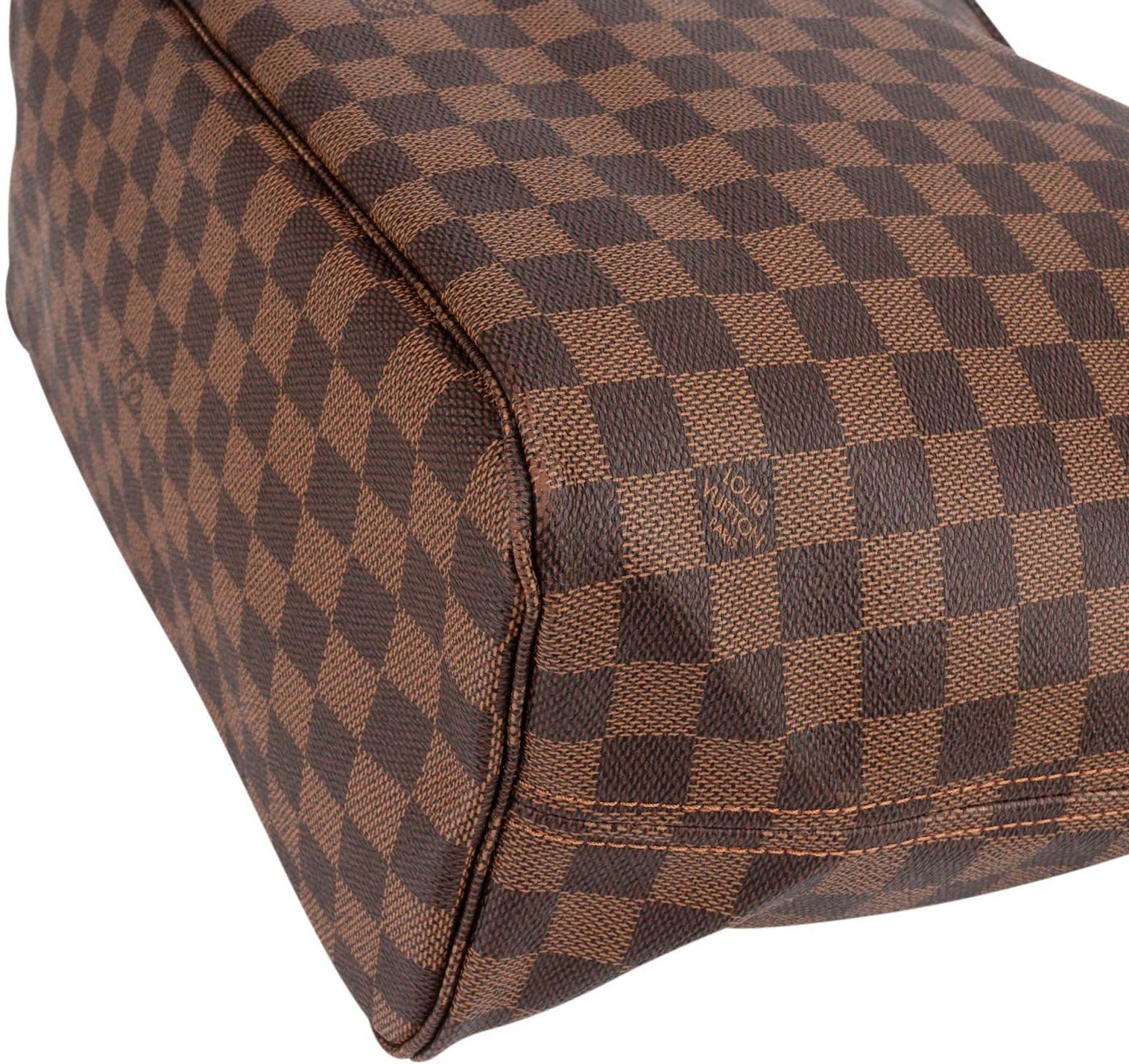 Louis Vuitton Monogram Damier Ebene Neverfull MM Shoulder Bag