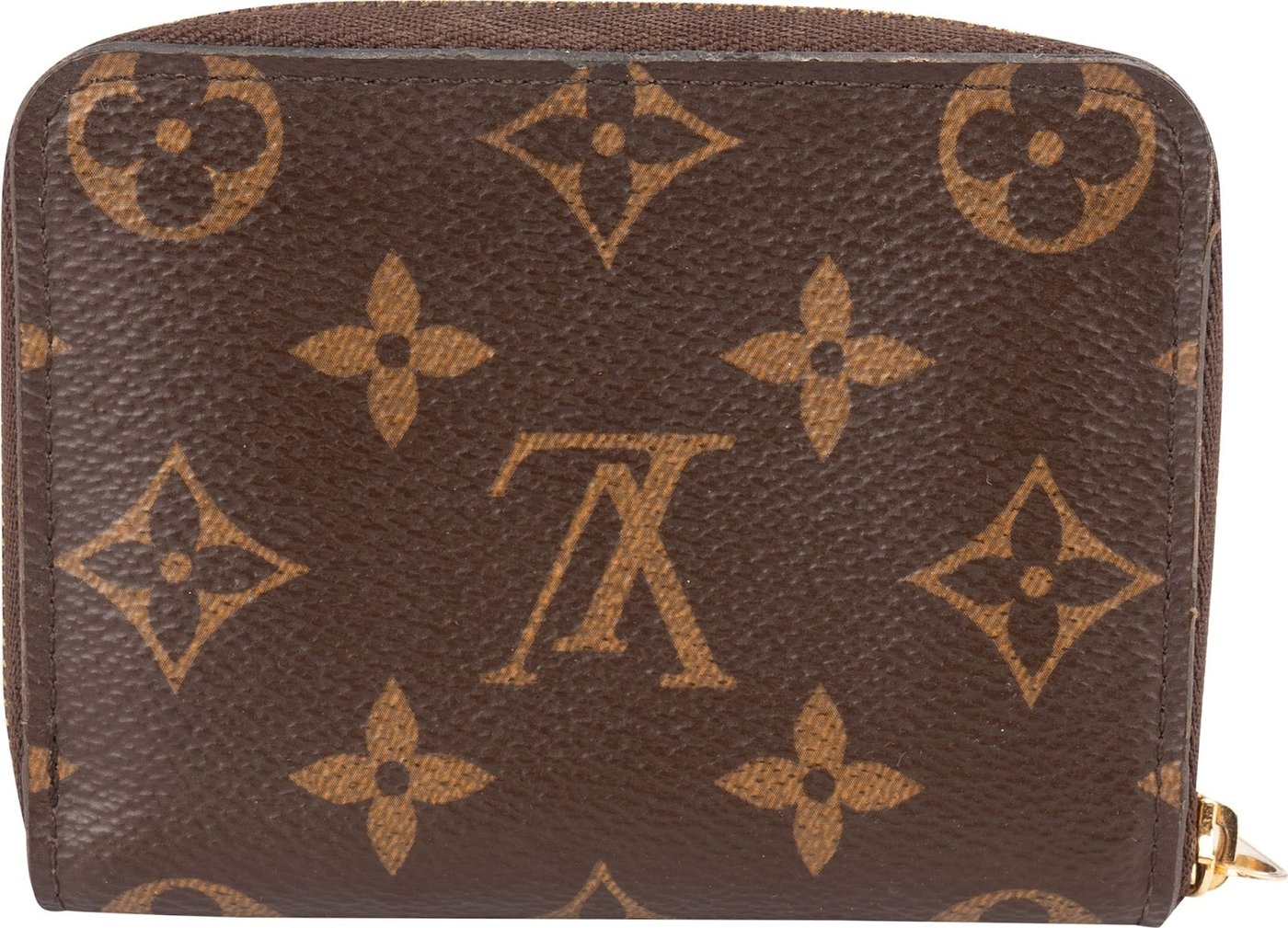 Louis Vuitton Monogram Canvas Zippy Coin Purse Wallet